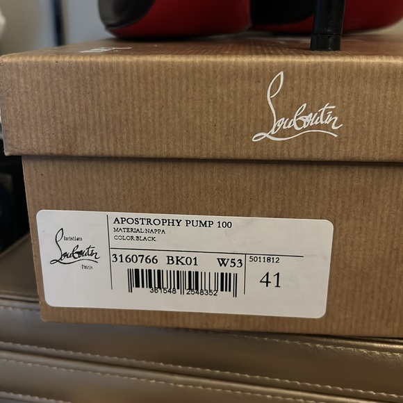 Christian Louboutin Apostrophy Pump 100mm - Picture 4 of 6